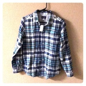 The  Children’s Place boys plaid shirt
